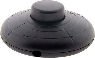 OEM Interruptor De Pie Para L&aacute;mpara - Negro