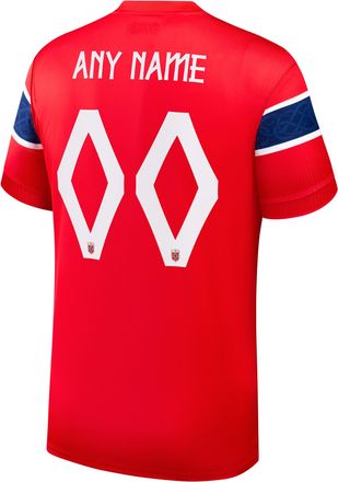 Nike Norway 2026 Stadium Home Nike Mens Dri-FIT Soccer Replica Custom Jersey By You in Red | NN203948240-CUS