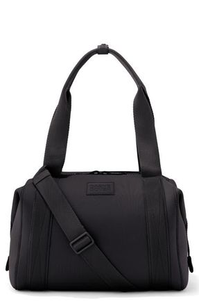 DAGNE DOVER Landon Medium Neoprene Carryall in Onyx at Nordstrom