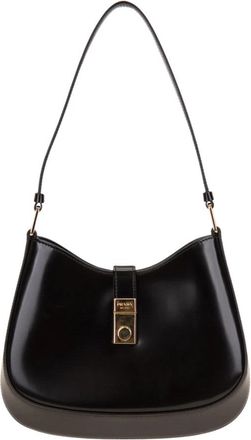 Prada Shoulder Bag - Dames - Schoudertassen - Zwart - ONE Size - Leer - Tassen