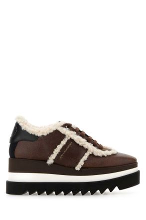 Stella McCartney Stella Mc Cartney Brown Alter Suede Sneak Elys Sneakers