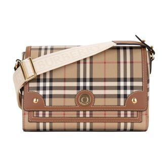 Burberry Cross Body Bags, female, Beige, Size: ONE SIZE Shoulder Bag