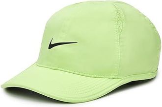 Nike Dri-FIT Club Unstructured Featherlight Cap Baseball Caps Light Liquid Lime/Black : MD/LG, Polyester