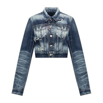 Dsquared2 Mujer, Chaquetas, Azul, Talla: 2XS