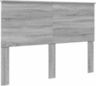 vidaXL Cabecero Gris Sonoma 140 Cm Madera Contrachapada Vidaxl
