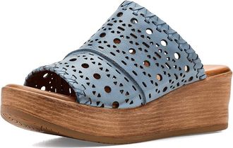 Miz Mooz Wesley Wedge Sandals Womens Wedge Shoes Jeans : EU 42 (US Womens 10.5-11) B - Medium, Leather