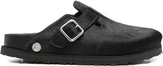 Birkenstock platte schoenen zwart