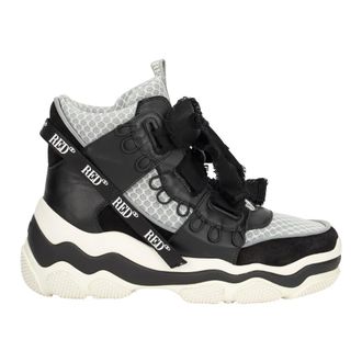 Red Valentino Sneakers, female, Black, Size: 10 US High-top Sneaker