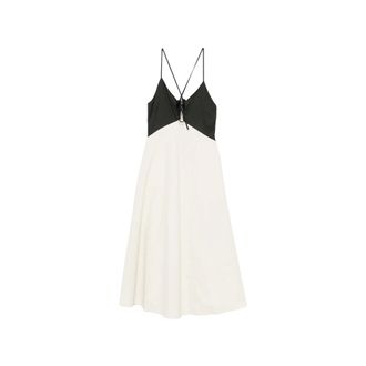 Sea New York Angelina V-neck Midi Dress