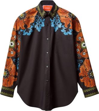 La DoubleJ Blouses & Shirts - Dames - Overhemden - Veelkleurig - XL - Katoen - Overhemden