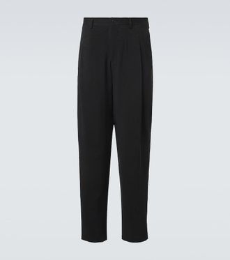 Giorgio Armani Pleated tapered pants