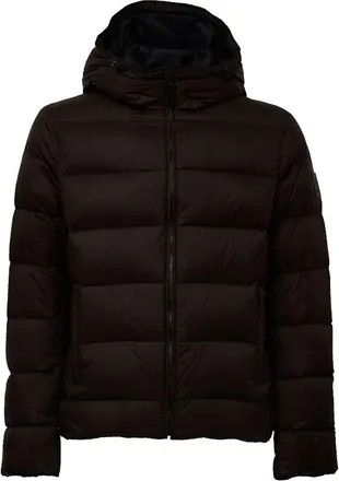 Fay Db Front Piuma Cappuccio Palissandro