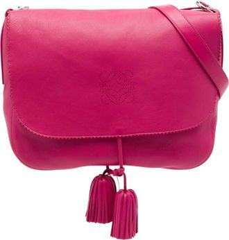 Loewe Pre-owned Loewe Nappa Anagram Tassel Crossbody Ladies QTCNQPZ7AXLFD51A