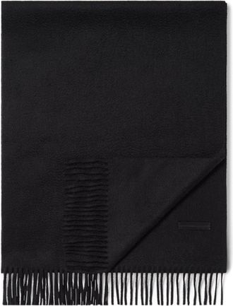Ermenegildo Zegna Oasi cashmere scarf - men - Cashmere - One Size - Black