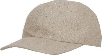 PANICALE Baseballpet - unisex - Petten - Beige - M - Pailletten - Accessoires