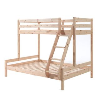M&S Collection Letto A Castello 90x200 E 140x200 Compreso Di Molle Vipack Pino - Legno