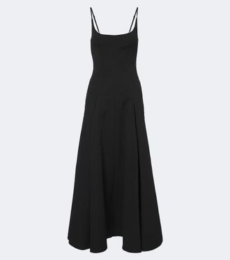 Staud Jill cotton-blend maxi dress