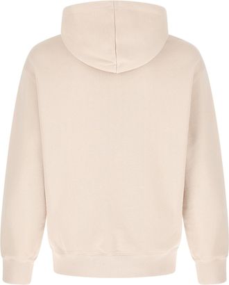 Maison Kitsun&eacute; Fox Head Embroidered Hoodie - Beige