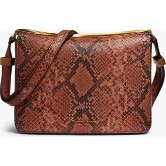 DKNY Jericho Snake Shoulder in Amber at Nordstrom
