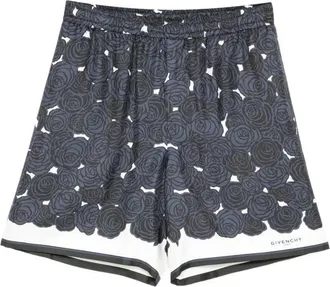 Givenchy Blumen-Bermudashorts