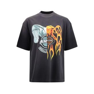 Amiri Hombre, Camisetas, Negro, Talla: S