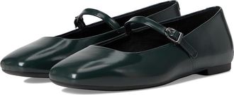 Ecco Margot Mary Jane Ballerina Ballet Flat Womens Shoes Sea Tangle Patent : EU 41 (US Womens 10-10.5) M, Leather