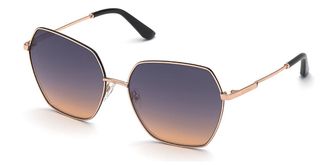 Guess GU7785 28Z Womens Sunglasses Gold Size 63