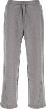 Dolce & Gabbana Broeken, Heren, Grijs, M, Katoen, Cotton Trainingsbroeken