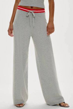 Frankies Bikinis Barrymore Knit Pants In Mochi Stripe