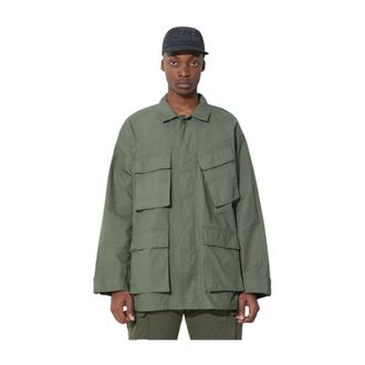 Engineered Garments Heren, Jassen, Groen, Maat: M