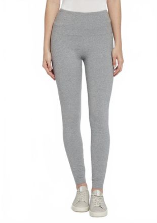 Lyss&eacute; Classic Cotton Legging In Grey Melange