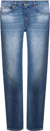 Versace Versace Cotton Logo Denim Jeans