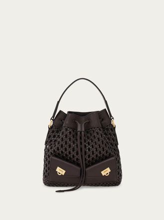 Ferragamo Women Multipocket bucket bag Brown