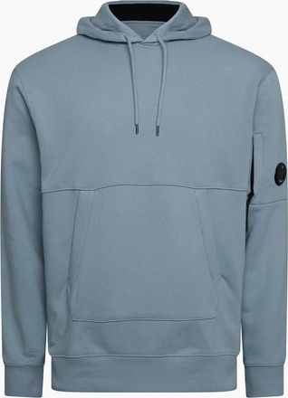C.P. Company Mens Diagonal Raised Lens Hoodie - Blue - Size: 38
