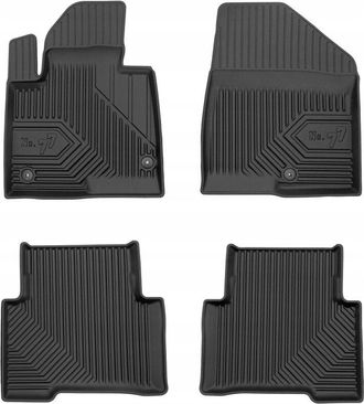 OEM Hyundai Santa Fe 3 2012-2018 Alfombras De Goma Bandejas 77