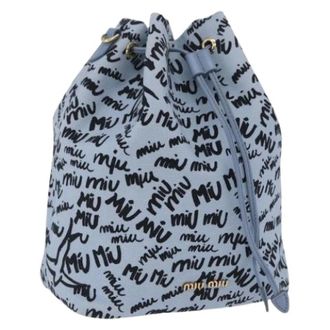 Miu Miu Pouch Pre-owned - Pre-owned - Mujer - Azul - ONE SIZE