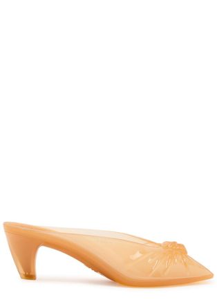 Chlo&eacute; Chlo&eacute; Jelly 55 Knotted Mules - Brown - 38 (IT38 / UK5)