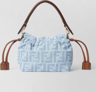 Fendi mamma baguette bucket bag adjustable strap top handle