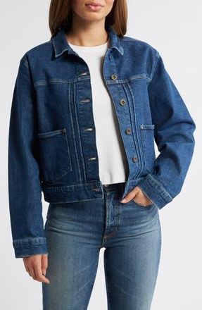 Mavi Laurel Denim Jacket in Dark Blue Denim at Nordstrom Rack, Size X-Large