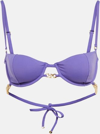Stella McCartney Chain-trimmed bikini top