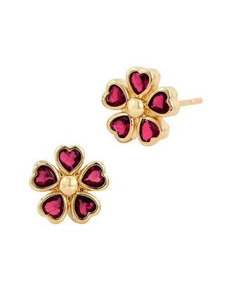 Savvy Cie Jewels Cz Stud Earrings