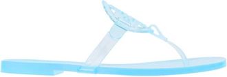 Tory Burch Miller Flip Flop - Dames - Slippers - Blauw - 37 EU - Schoenen