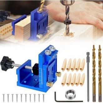 OEM Kit De Plantilla De Perforaci&oacute;n De 6 Piezas, Gu&iacute;a De Perforaci&oacute;n Ajustable Para Agujeros De 9 Mm, Plantilla De Perforaci&oacute;n Angular Para Posicionar Agu