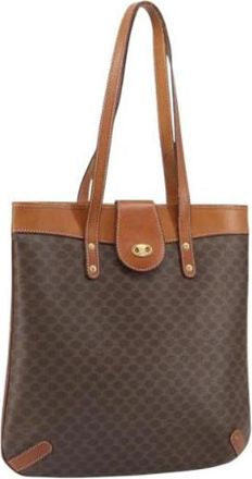 Celine Pre-owned Vintage Tote Bag - Dames - Vintage Shopper - Bruin - ONE Size - Vintage