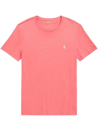 Polo Ralph Lauren T-shirt con ricamo Polo Pony - Rosa