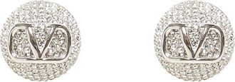 Valentino Garavani Signature Vlogo Clip Earrings