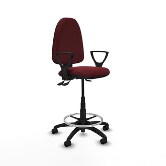 Piqueras y Crespo Piqueras Y Crespo A&yacute;na Silla De Oficina Granate Confortable