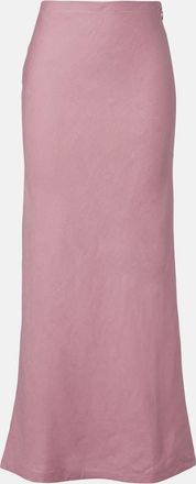 Faithfull The Brand Elise linen maxi skirt