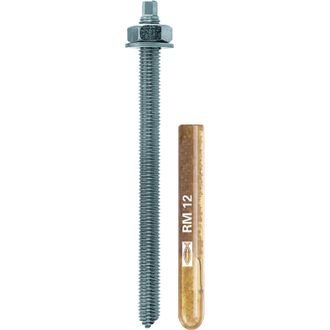 Fischer 10x Varilla Anclaje Rg M 12 X 160 Mm Galvanizada En Caliente - 512247