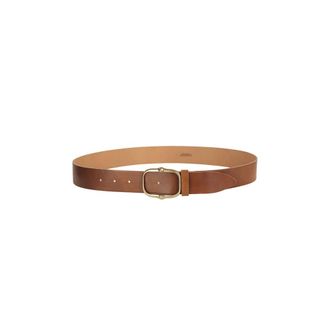 Isabel Marant Holis Riem - Dames - Riemen - Geel - 85 CM - Leer - Accessoires